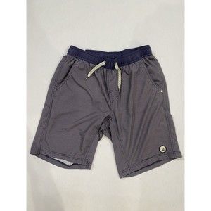 Men’s VUORI Blue Striped 9" Lined Kore Shorts Size Small